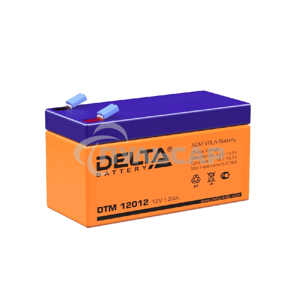 Батарея Delta DTM 12012 (12V 1.2Ah)