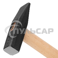 Молоток СИБРТЕХ слесарный, 400 г, квадратный боек, деревянная рукоятка 10216