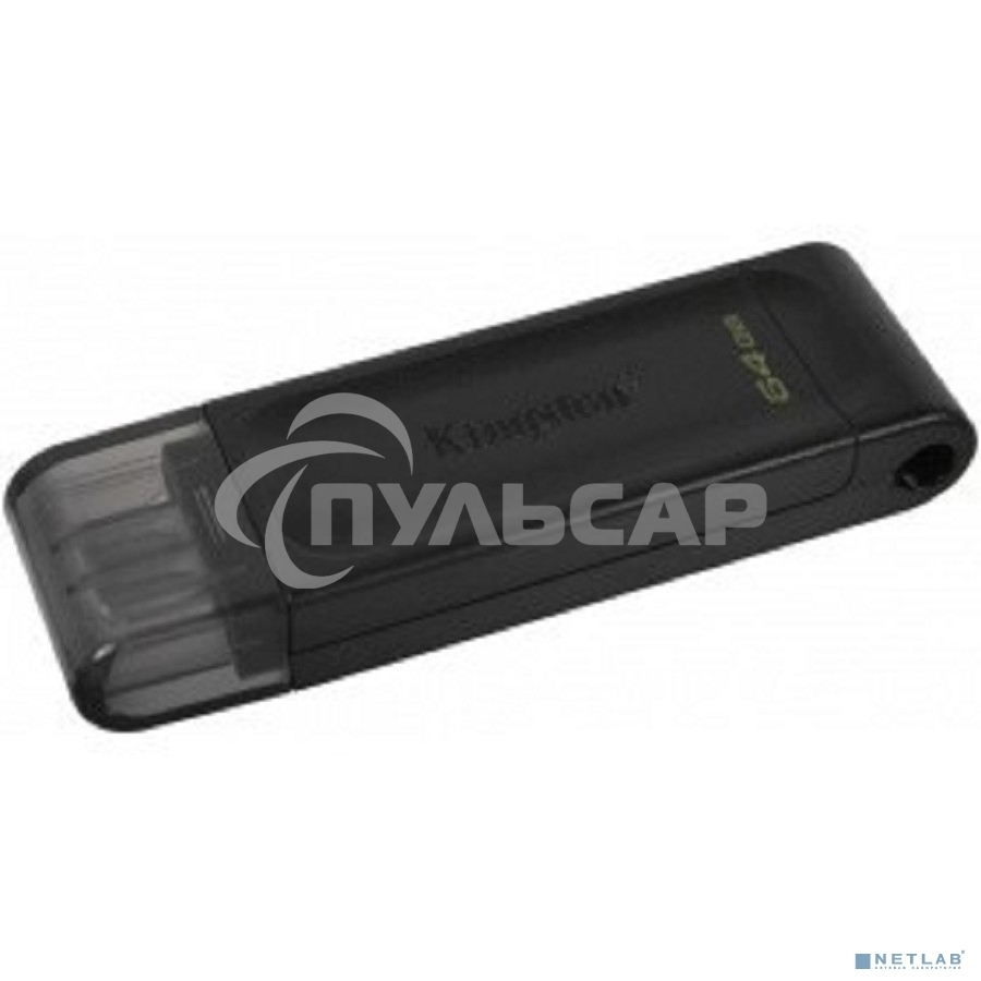 Флешка USB Kingston 64 Gb DataTraveler DT70 <DT70/64 Gb>, USB-C 3.2 Gen 1