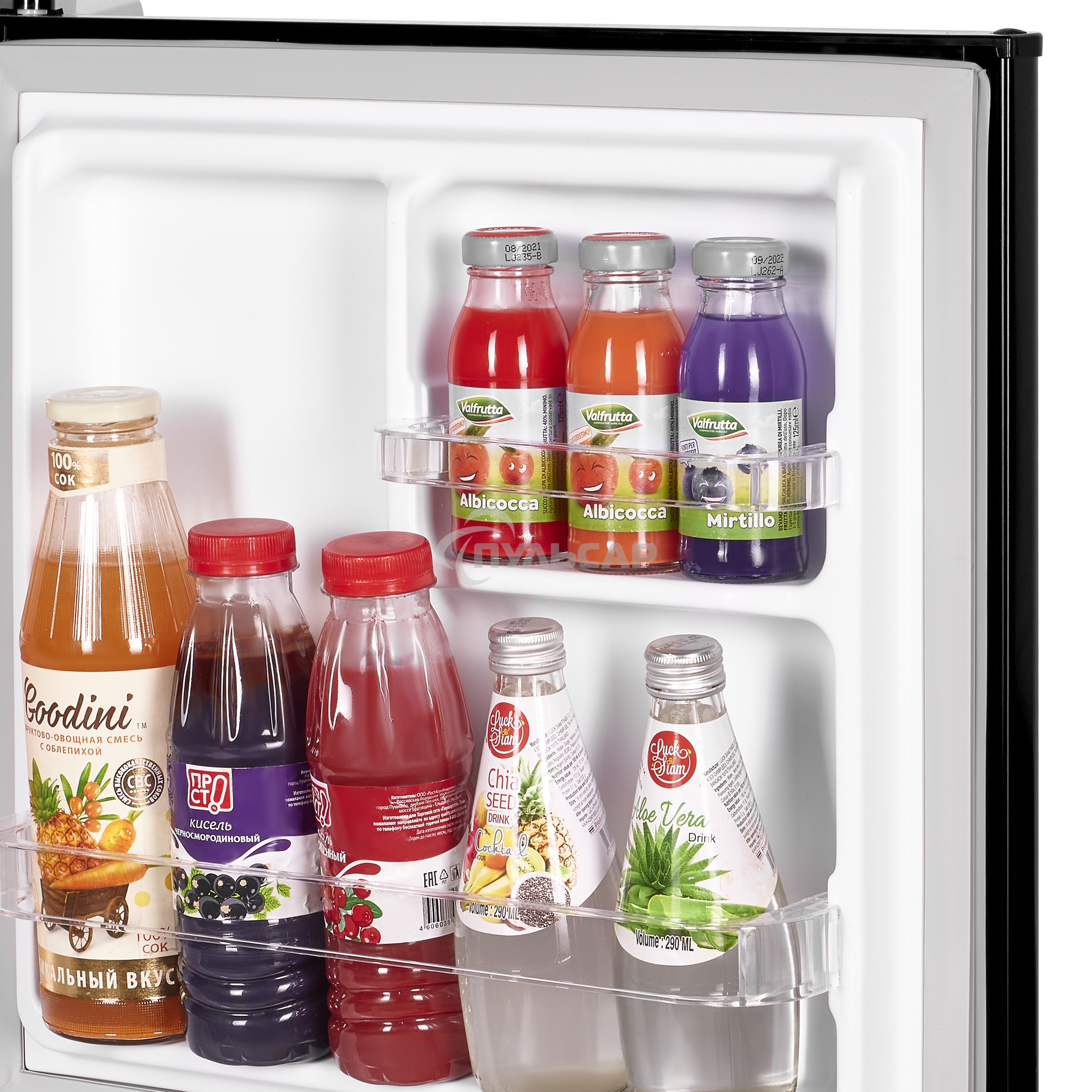 Холодильник Maunfeld MFF50RB черный однокамерный 50л, ручная разморозка