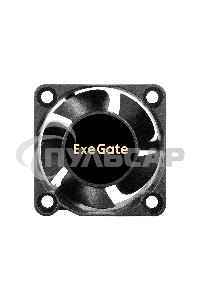 Вентилятор для корпуса ExeGate EX04020B3P-24 черный, 40 мм, 8000 об/мин, 33.2 дБ, 3 pin