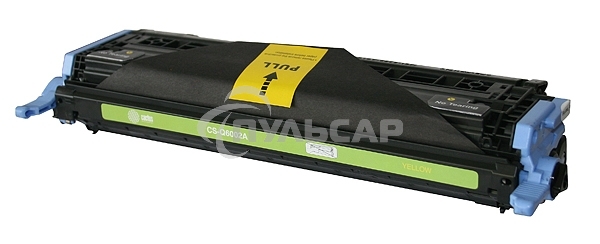 Картридж лазерный Cactus CS-Q6002A желтый (2000 стр.) для HP 1600/2600N/M1015/M1017