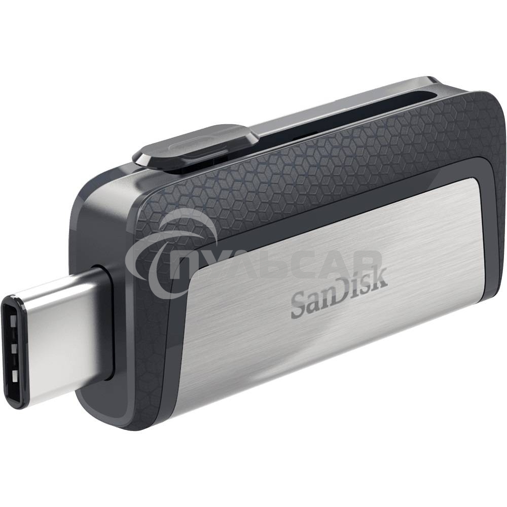 Флешка USB Sandisk 64 Gb Ultra Dual SDDDC2-064G-G46 USB 3.0 серый/узор