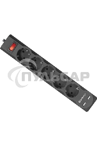 Сетевой фильтр Defender 1.8M DFS 751 5OUTL.