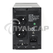 Источник бесперебойного питания CROWN Line Intractive CMU-SP650EURO LCD USB 650VA\390W, корпус металл, 1x12V/7AH, розетки 2*EURO+3*IEC, трансформатор AVR 140-290V, LCD-дисплей, съемный кабель 1.2 м, порт RJ11/45, порт USB, защита: от перегрузки, от КЗ, от