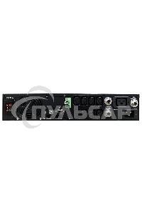 Источник бесперебойного питания Powercom Smart King RT SRT-2000A LCD 1800Вт 2000ВА черный