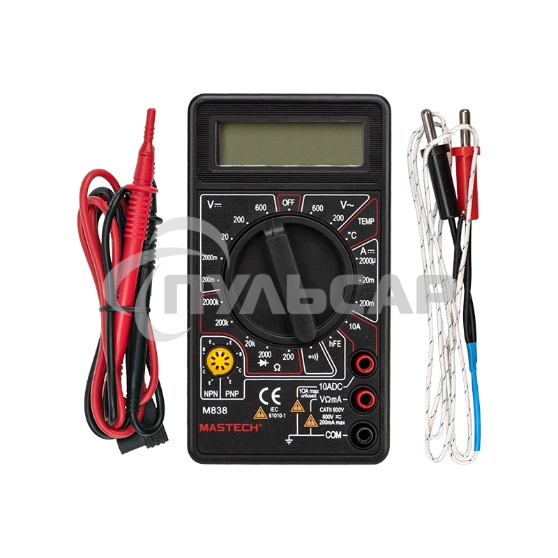 Портативный мультиметр M838 MASTECH
