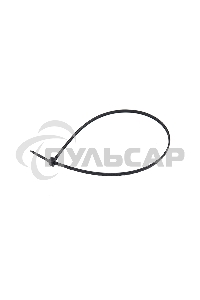 Хомут-стяжкa нейлоновая с тройным замком Rexant 500x7,6 мм, черная, упаковка 100 шт.