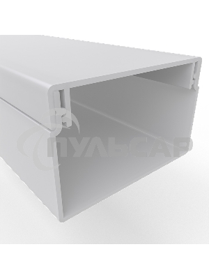 Кабель-канал 20х10 мм, белый (100 м/уп.) Rexant