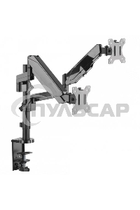 Кронштейн (держатель) ONKRON G140 для двух мониторов 13