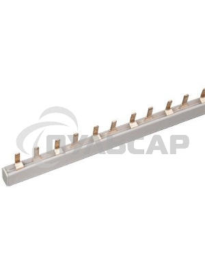 Шина соединительная типа Iek YNS21-2-063PIN (штырь) 2Р 63А (дл.1м) ИЭК