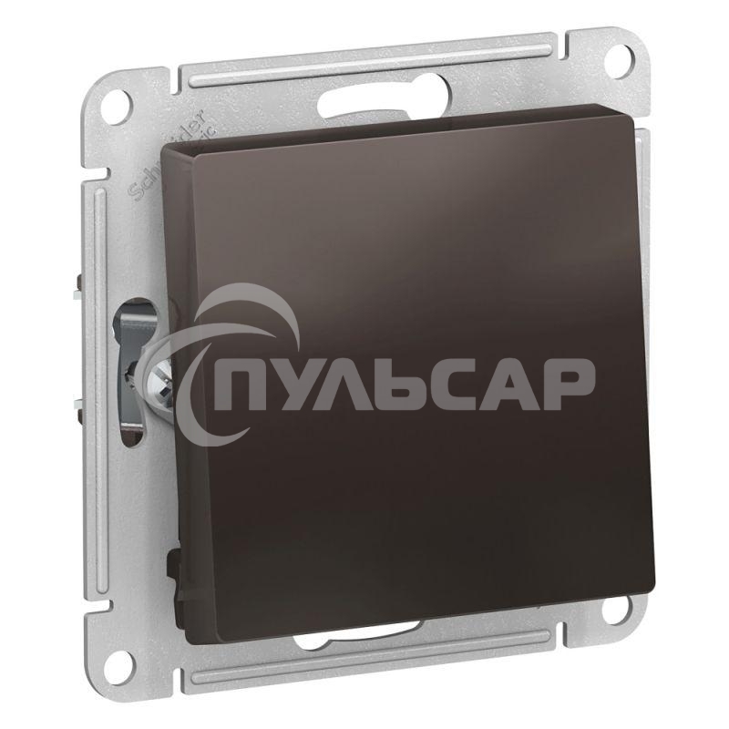 Механизм переключателя 1-кл. ATLAS DESIGN (сх.6) 10АХ мокко SchE ATN000661