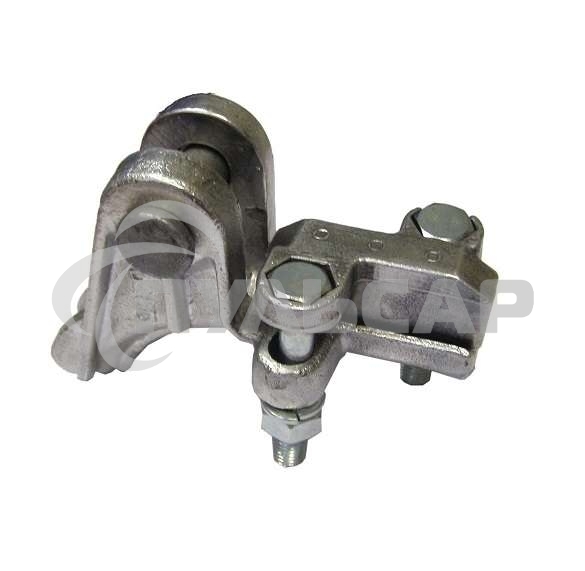 Зажим болтовой НБ-2-6А (НБ-2-6Б) (2-х болт.) Электрофарфор 00002015