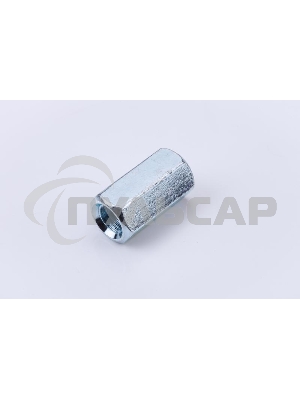 Гайка соединительная М8 цинк. DIN 6334 (уп.50шт) класс прочности 6. пакет СТРОЙМЕТИЗ UTORM3050058