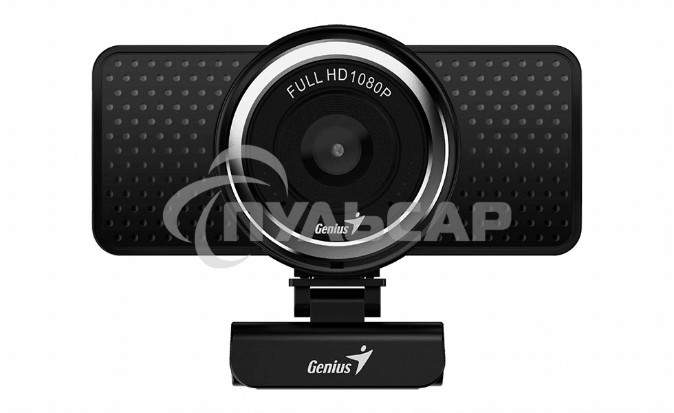 Веб-камера Genius Веб-камера Genius ECam 8000 черная черный new package, 1080p Full HD, Mic, 360°, универсальное мониторное крепление, гнездо для штатива