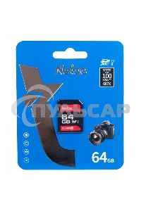 Флеш карта SDHC 64Gb Netac Class 10 UHS-I U1 P600 NT02P600STN-064G-R