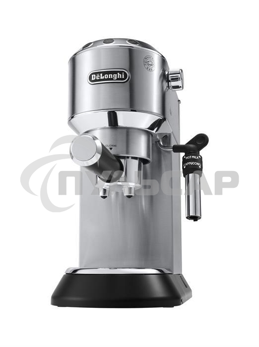 Кофеварка рожковая DeLonghi EC685.M серебристый, исп. кофе - молотый/чалды, 1.1 л, 1350 Вт, 15 бар