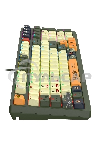 Клавиатура проводная A4Tech Bloody S98 Aviator механическая зеленый USB for gamer LED (S98 AVIATOR)