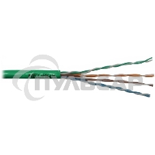 Кабель NEOMAX NM710021 U/UTP cat.5e 4x2x0.52, 24 AWG, Медь, внутренний, PVCLS нг(А)-LSLTx, 305м, зеленый