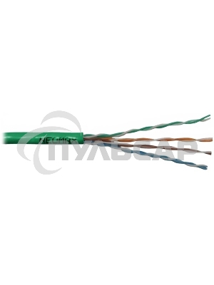 Кабель NEOMAX NM710021 U/UTP cat.5e 4x2x0.52, 24 AWG, Медь, внутренний, PVCLS нг(А)-LSLTx, 305м, зеленый