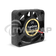 Вентилятор для корпуса ExeGate ExtraPower EP04010S2P-5 черный, 40 мм, 7500 об/мин, 35 дБ, 2 pin