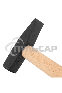 Молоток СИБРТЕХ слесарный, 400 г, квадратный боек, деревянная рукоятка 10216