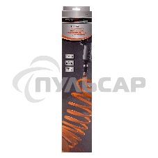 Шланг спиральный воздушный 8х12 мм, 18 бар, с быстросъемными соединениями, 10 м Stels