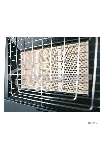 Обогреватель инфракрасный газовый Ballu BIGH-55 черный, керамический, 4200 Вт, 60 м2