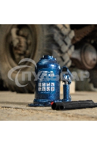 Домкрат гидравлический бутылочный телескопический, 8 т, подъем 180-410 мм Stels