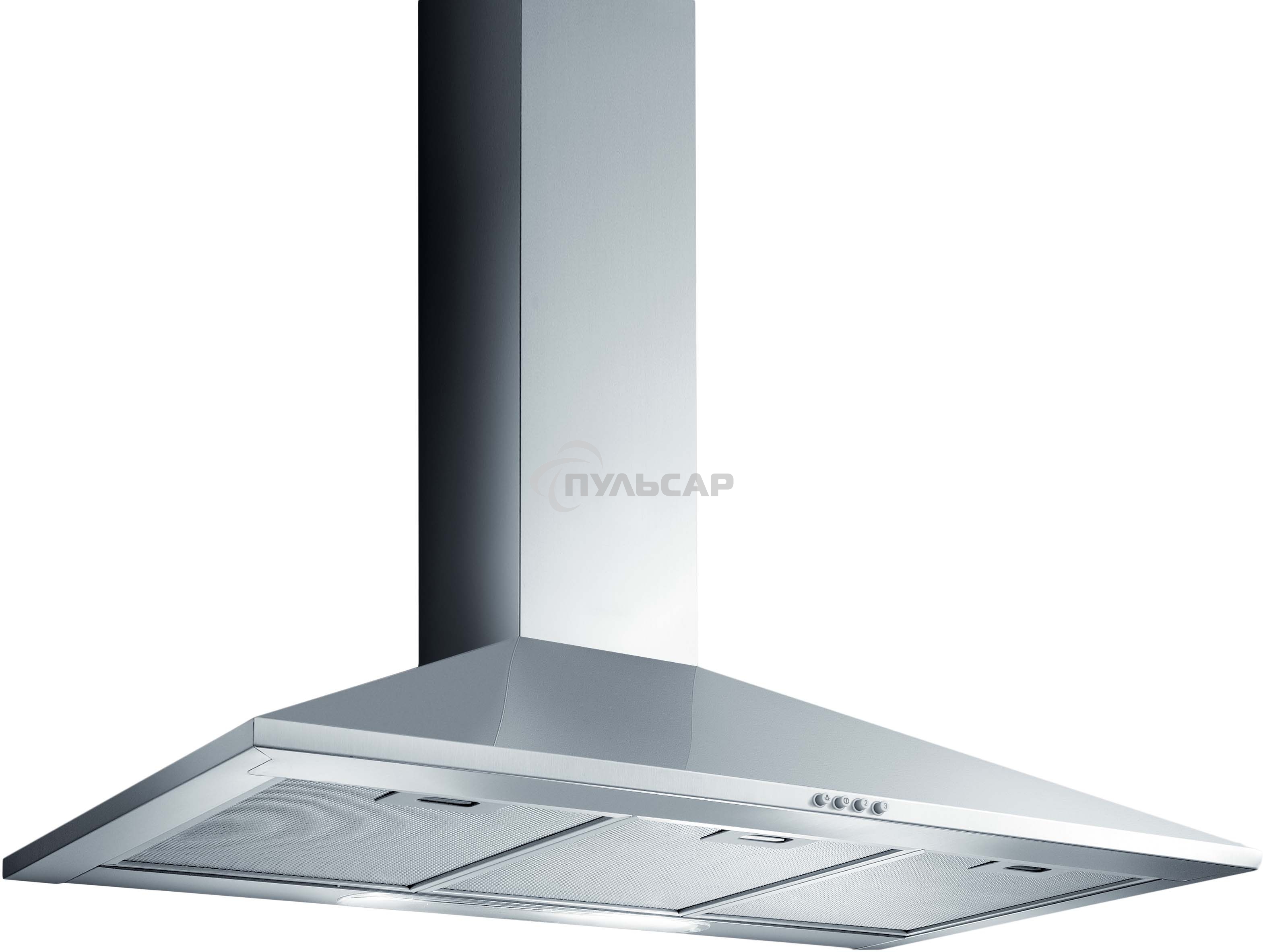 Вытяжка купольная Jet Air GAIA IX/A/90 / 650 куб.м., кнопочное управление, нержавеющая сталь