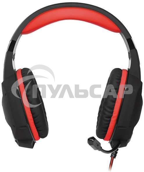 Игровые стереонаушники с микрофоном SVEN AP-G988MV, черный-красный Игровые стереонаушники с микрофоном SVEN AP-G988MV, черный-красный