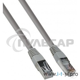 Патч-корд ExeGate EX272310RUS FTP кат. 5e,0.5м ExeGate серый