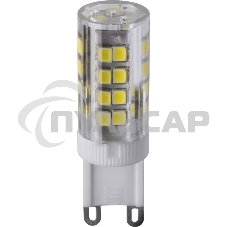 Лампа светодиодная Navigator NLL-P-G9-5-230-3K 5 Вт капсульная 3000К тепл. бел. G9 400лм 230В