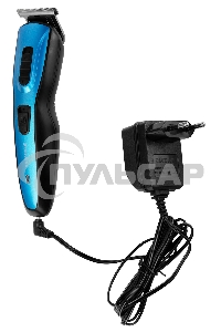 Машинка для стрижки Starwind SHC 4379 синий/черный 3Вт (насадок в компл:8шт)