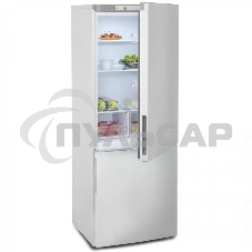 Холодильник Бирюса Б-M6034 металлик двухкамерный 210/85л морозилка снизу