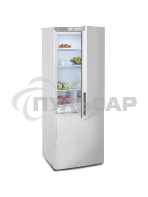 Холодильник Бирюса Б-M6034 металлик двухкамерный 210/85л морозилка снизу