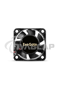 Вентилятор для корпуса ExeGate ExtraPower EP04010S2P-5 черный, 40 мм, 7500 об/мин, 35 дБ, 2 pin