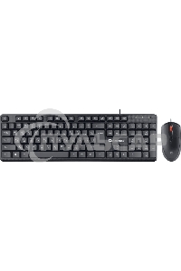 Комплект клавиатура + мышка Defender LINE C-511 RU черный