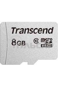 Флеш карта microSDHC 8Gb Class10 Transcend TS8GUSD300S w/o adapter