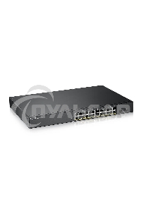 Коммутатор Smart L2 PoE+ Zyxel GS1900-24HPv2, rack 19