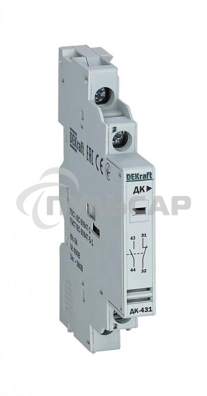 Контакт дополнительный боковой 1НО+1НЗ для ВА-431 SchE 21271DEK