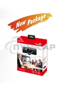 Веб-камера Genius Веб-камера Genius ECam 8000 черная черный new package, 1080p Full HD, Mic, 360°, универсальное мониторное крепление, гнездо для штатива