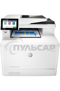 МФУ лазерное HP Color LaserJet Pro M480f (3QA55A), A4, цветной, печ. до 27 стр/мин., скан. до 29 стр/мин. (ч/б) 20 стр/мин. (цвет), 600 x 600 dpi, USB, RJ-45, Air Print, Mopria