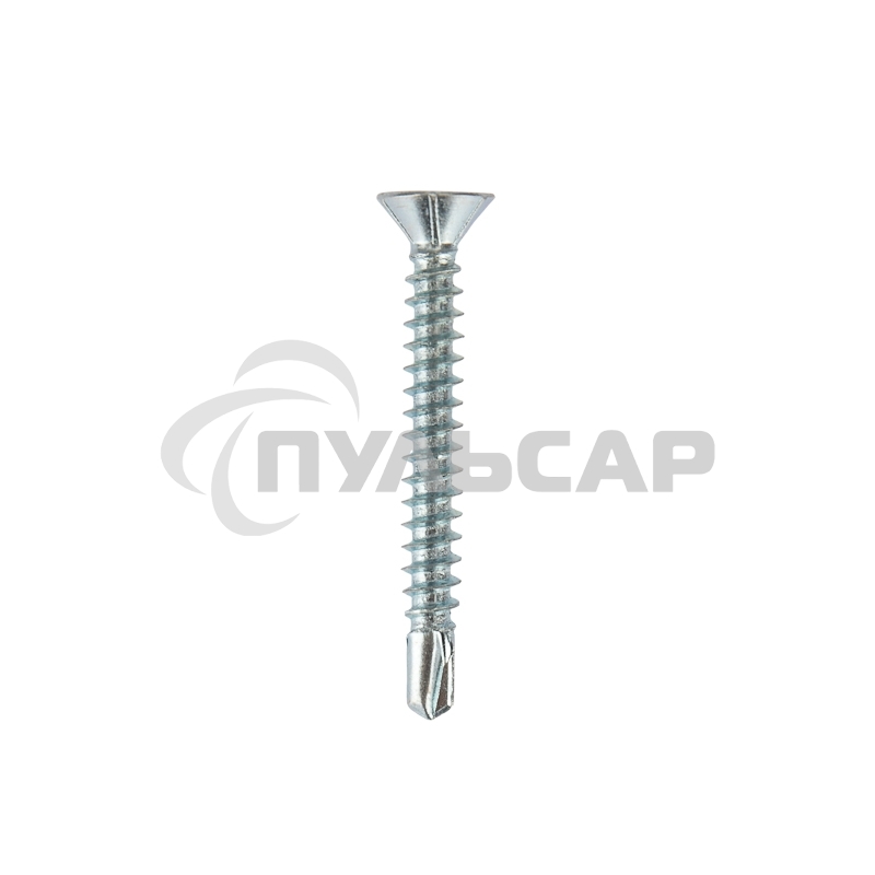 Саморез оконный KRANZ сверло, 3.9х32, белый цинк, упаковка поставщика ( 9 000 шт. )