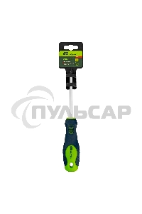 Отвертка, PH2 х 100 мм, CrV, 2-х компонентная рукоятка Сибртех