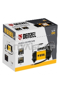 Компрессор автомобильный Denzel AC-37, 12 В, 7 атм 37 л/мин, 58055
