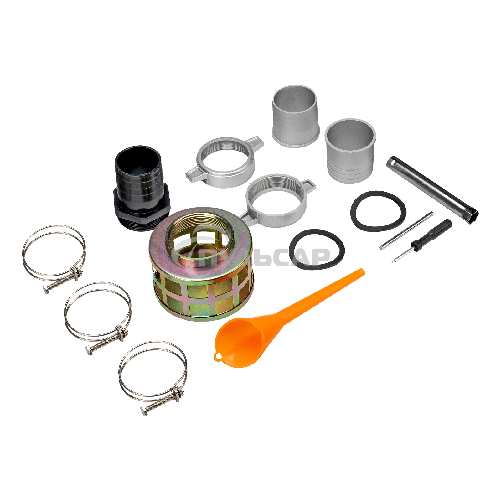 Мотопомпа бензиновая для грязной воды PX-80D, 15 л.с., 3