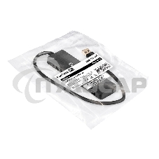 Хаб USB (концентратор) 4-в-1 ExeGate DUB-4P/3 (кабель-адаптер USB3.0 --> 4xUSB3.0, Plug&Play, черный)