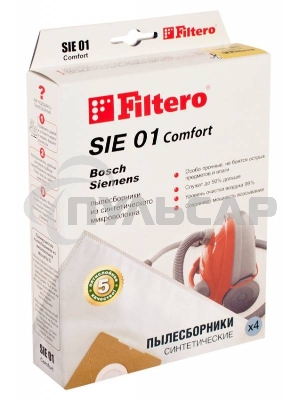 Пылесборники Filtero SIE 01 (4) Comfort
