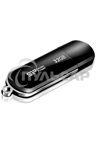 Флешка Silicon Power 32Gb LuxMini 322 SP032GBUF2322V1K USB2.0 черный